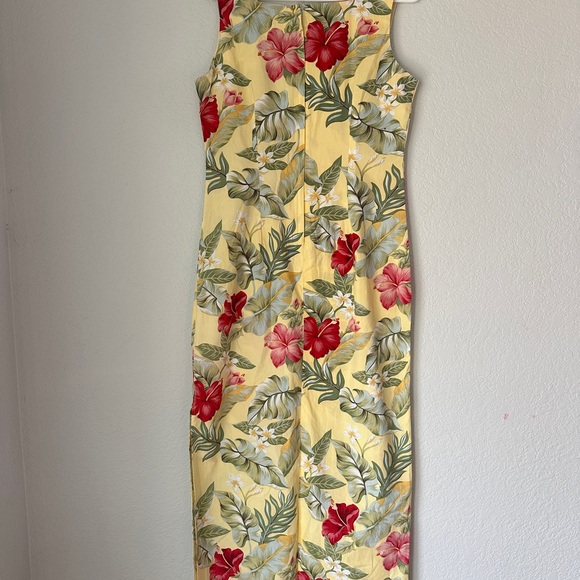 Floral Yellow Maxi Dress - Picture 5 of 5